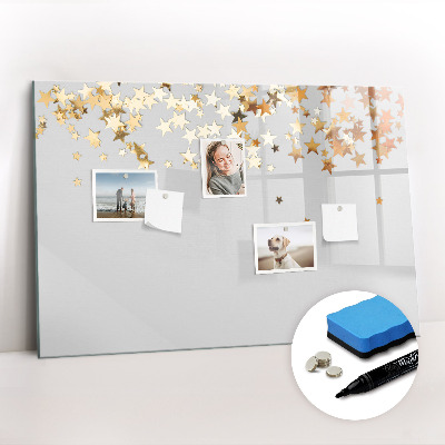 Magnetic writing board Stars