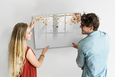 Magnetic writing board Stars