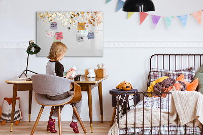 Magnetic writing board Stars