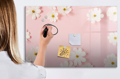 Magnetic drawing board Daisy flowers