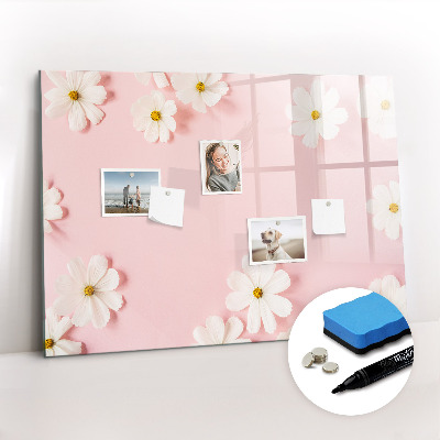 Magnetic drawing board Daisy flowers