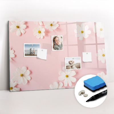 Magnetic drawing board Daisy flowers
