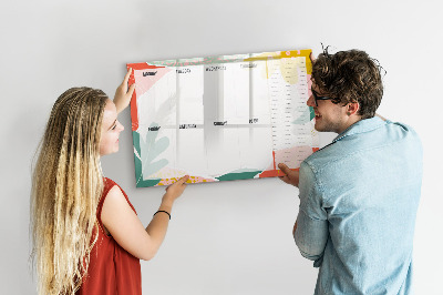 Magnetic drawing board Simple Weekly Planner