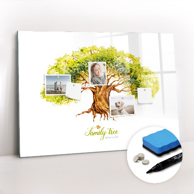 Magnetic writing board Family tree