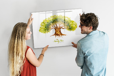 Magnetic writing board Family tree