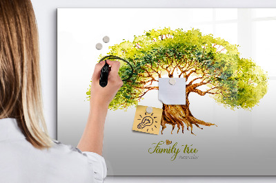 Magnetic writing board Family tree