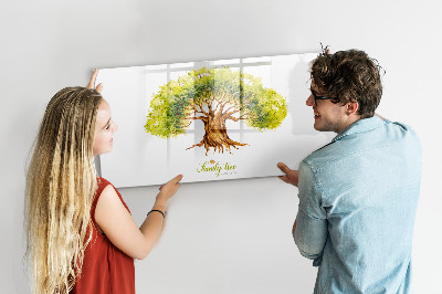 Magnetic writing board Family tree
