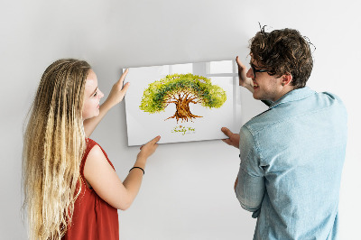 Magnetic drawing board Family tree