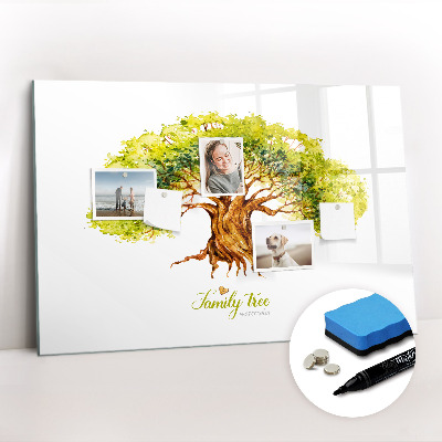 Magnetic writing board Family tree
