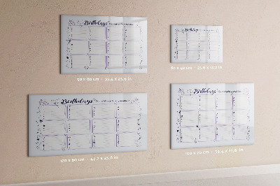 Magnetic drawing board Birthday note