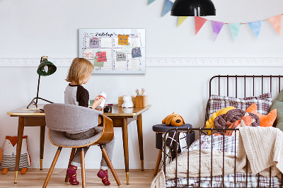 Magnetic drawing board Birthday note