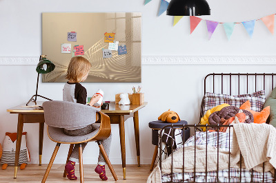 Magnetic erase board Abstract light