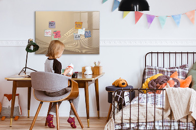 Magnetic erase board Abstract light