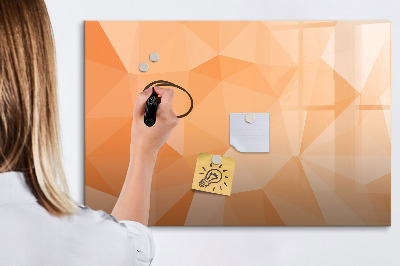 Magnetic drawing board Abstraction triangles