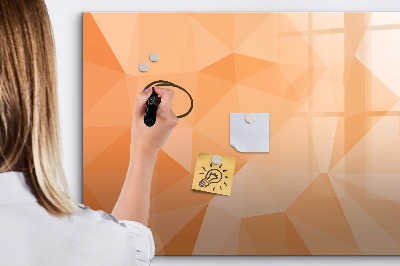 Magnetic drawing board Abstraction triangles