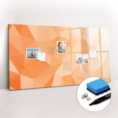 Magnetic drawing board Abstraction triangles