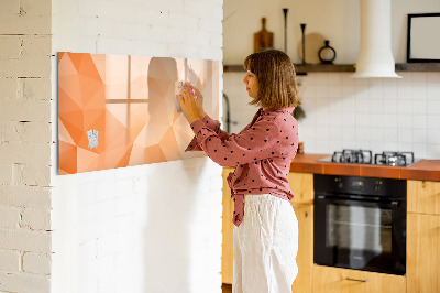 Magnetic drawing board Abstraction triangles