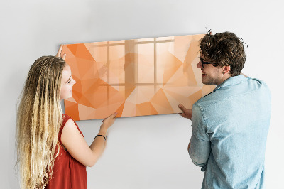 Magnetic drawing board Abstraction triangles