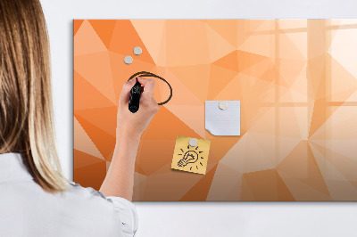 Magnetic drawing board Abstraction triangles