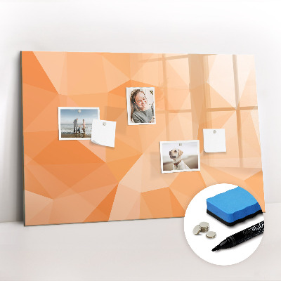 Magnetic drawing board Abstraction triangles