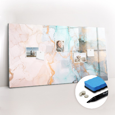 Magnetic erase board Abstract painting