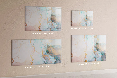 Magnetic erase board Abstract painting