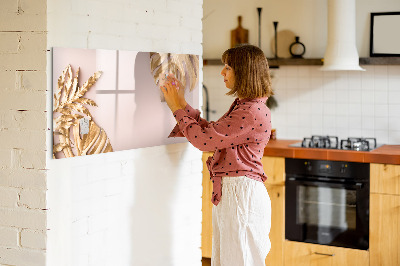 Magnetic drawing board Wooden texture