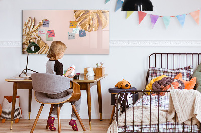 Magnetic drawing board Wooden texture