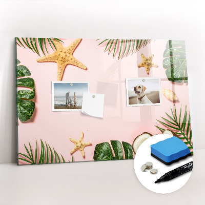 Magnetic board for drawing Summer mood