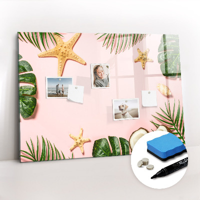 Magnetic writing board Summer mood