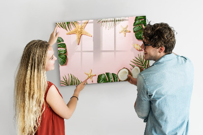 Magnetic writing board Summer mood