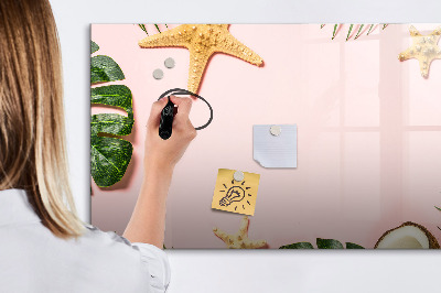 Magnetic writing board Summer mood