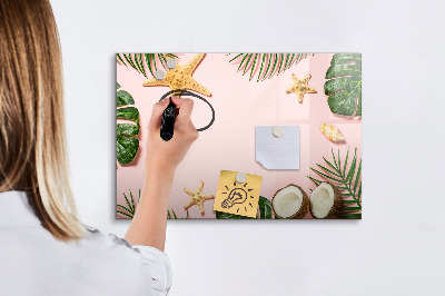 Magnetic board for drawing Summer mood