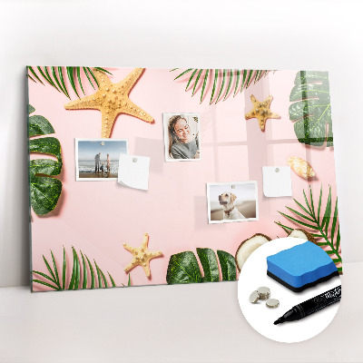 Magnetic board for drawing Summer mood