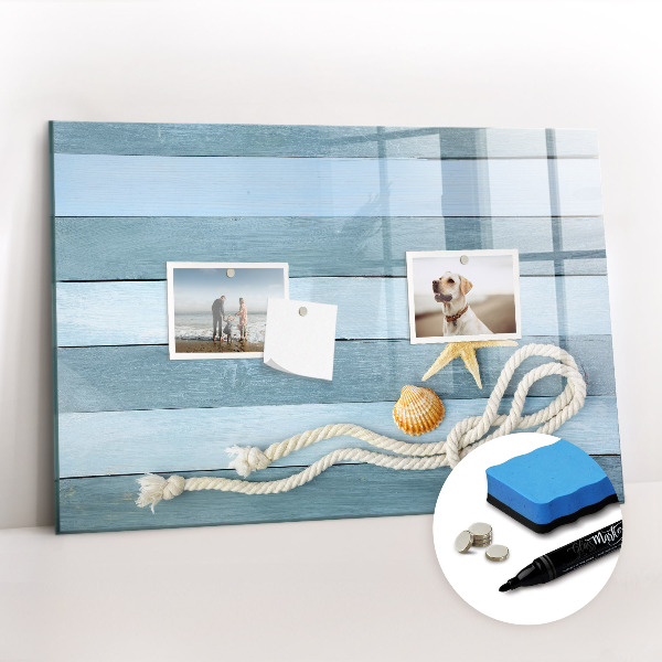 Magnetic writing board Boards stripes shell
