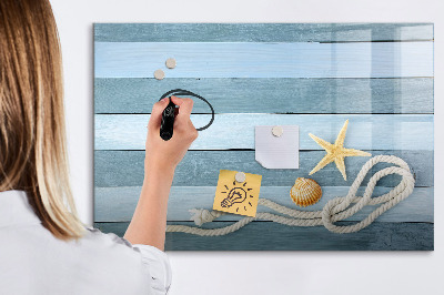 Magnetic writing board Boards stripes shell