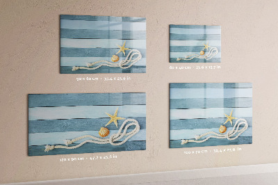 Magnetic writing board Boards stripes shell