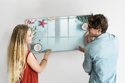 Magnetic writing board Summer composition