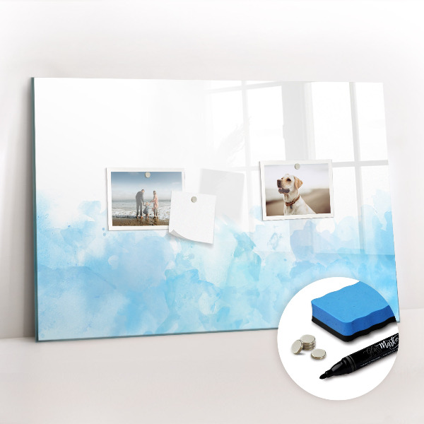 Magnetic writing board Painted spots