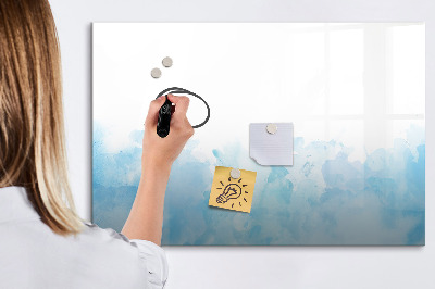 Magnetic writing board Painted spots