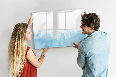 Magnetic writing board Painted spots