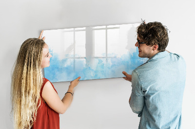 Magnetic writing board Painted spots