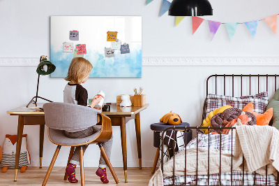 Magnetic writing board Painted spots