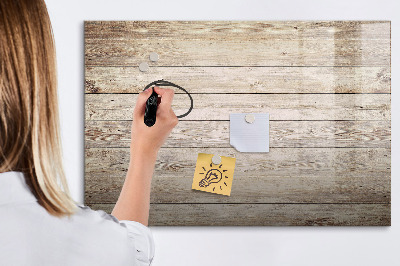 Magnetic board for drawing Wooden panels