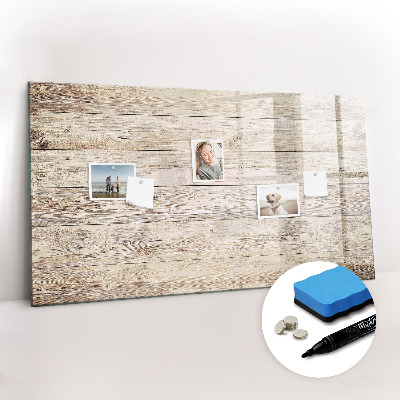 Magnetic board for drawing Wooden panels