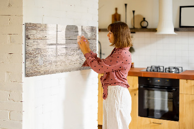 Magnetic board for drawing Wooden panels