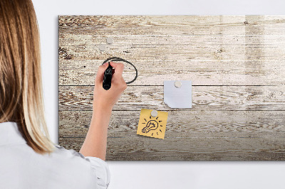 Magnetic board for drawing Wooden panels