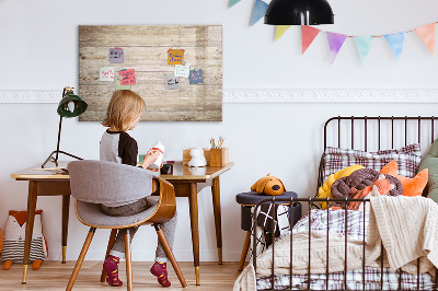 Magnetic board for drawing Wooden panels