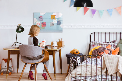 Magnetic writing board Children's board