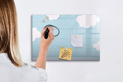Magnetic writing board Children's board